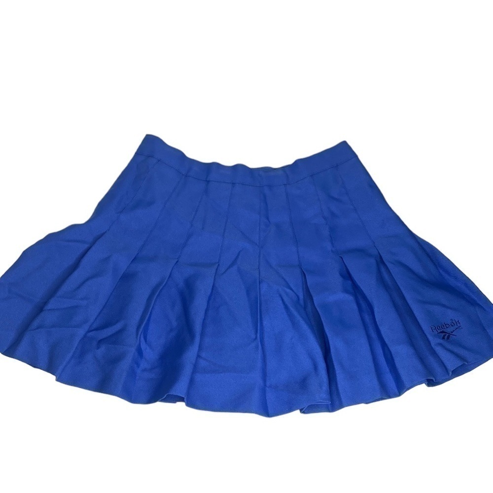VINTAGE REEBOK BLUE PLEATED TENNIS SKIRT SIZE 10